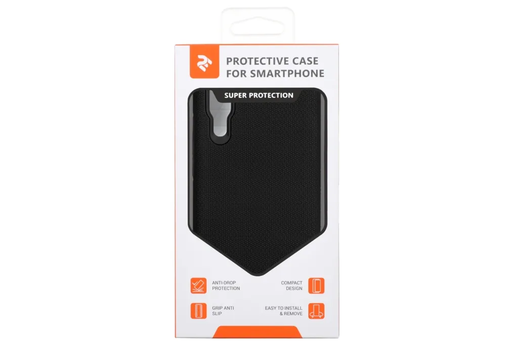 2Е Case for Huawei P20, Triangle, Black