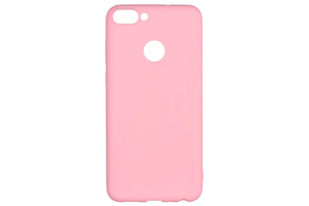2E Basic Case for Huawei P Smart, Soft touch, Pink