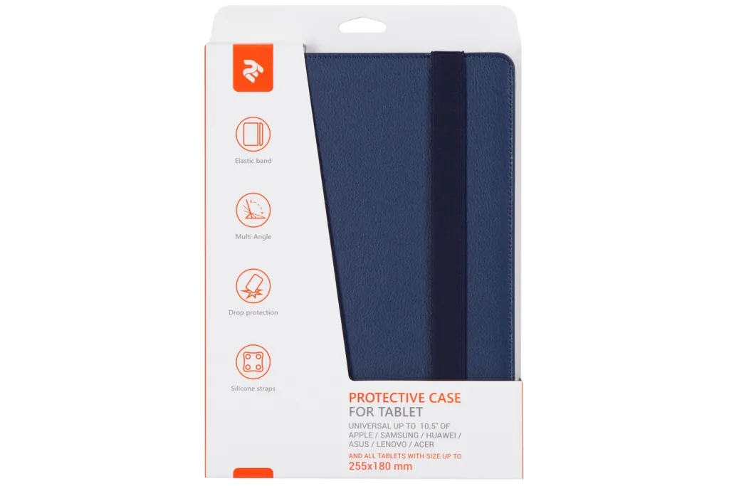 2E Universal Case for Tablets up to 10.8″, Blue