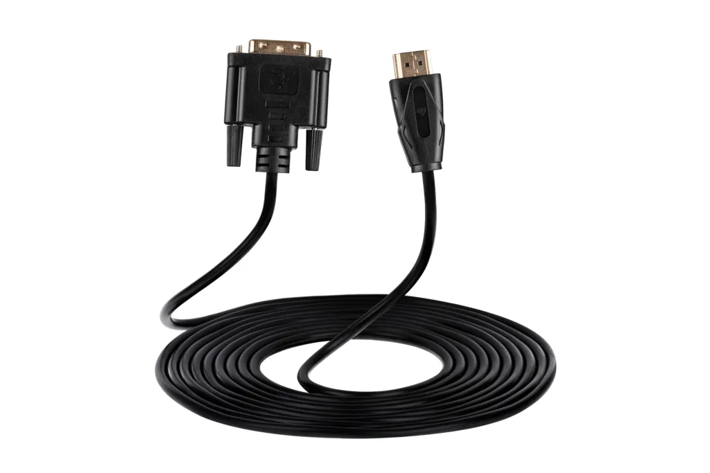 Кабель 2E HDMI TO DVI 24+1, Molding Type, 1.8m Black