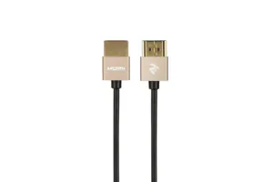 Кабель 2Е HDMI 2.0 Gen 2 Ultra Slim Cable Gold 1m
