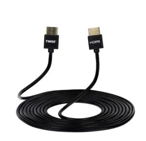 Кабель 2Е HDMI 2.0 (AM/AM), Slim, High Speed, Alumium Black 3m