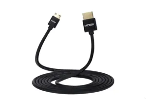 Кабель 2Е Ultra Slim HDMI 1.4 (AM/miniAM) High Speed, Alumium Black 2m