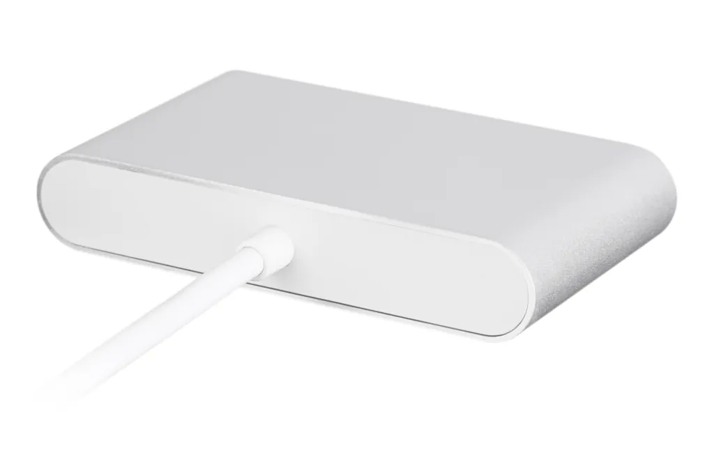 Adapter 2E Type C to USB 3.0 Female+Gigabit+HDMI Female+USB Type C Female, 0.15m