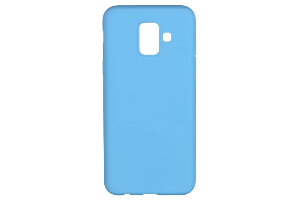 2E Basic Case for Samsung Galaxy A6 2018 (A600), Soft touch, Blue