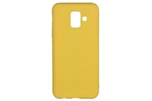 2E Basic Case for Samsung Galaxy A6 2018 (A600), Soft touch, Mustard