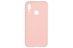 2E Basic Case for Huawei P Smart 2019, Soft touch, Baby pink