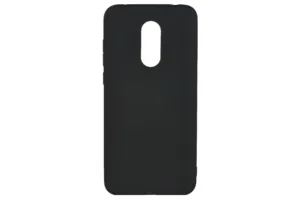 2E Basic Case for Xiaomi Redmi 5 Plus, Soft touch, Black