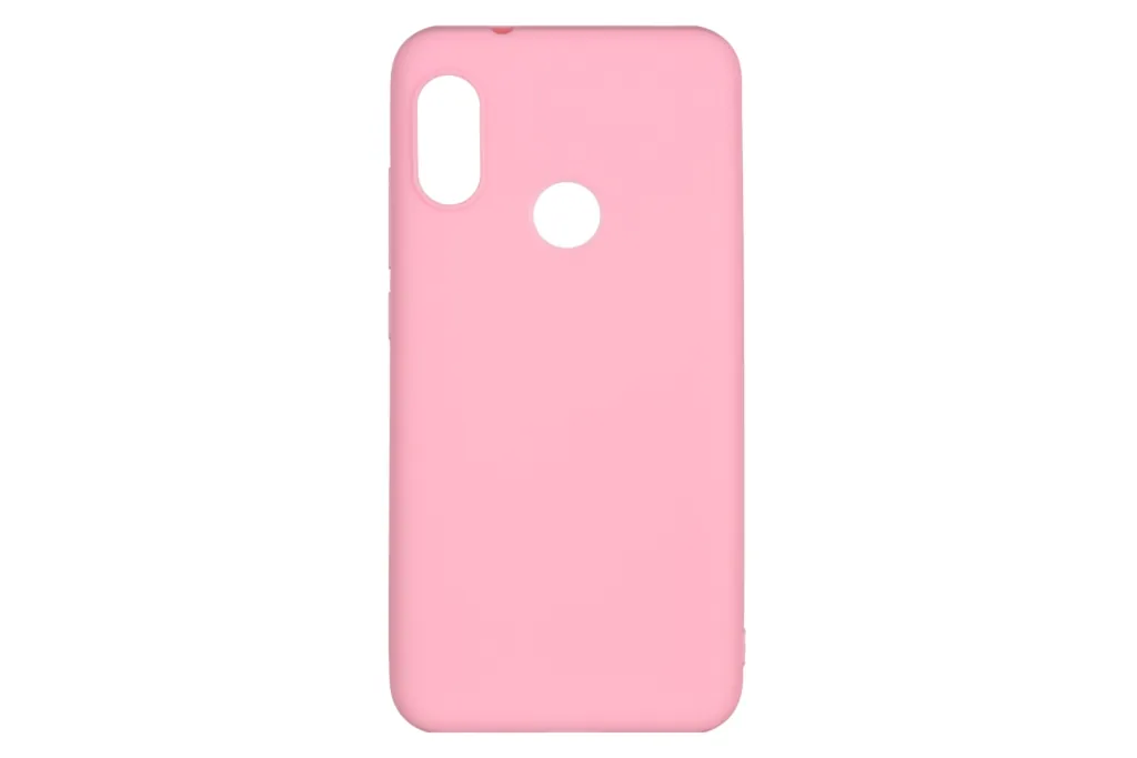 2E Basic Case for Xiaomi Redmi 6 Pro, Soft touch, Pink