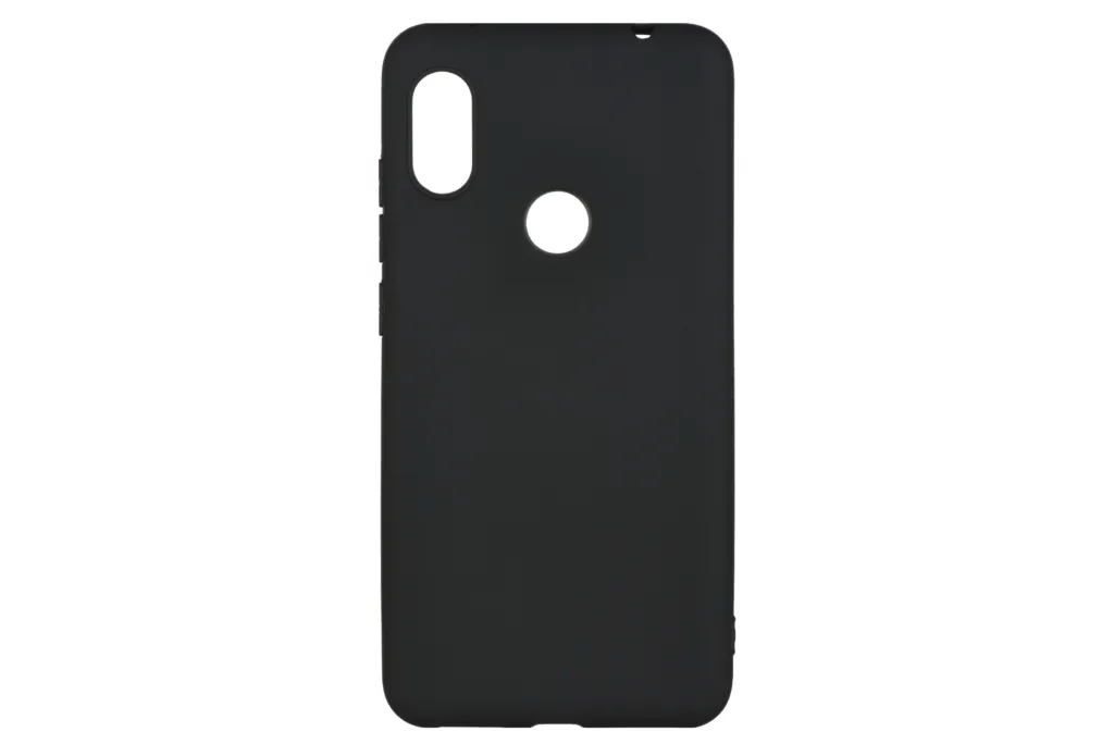 2E Basic Case for Xiaomi Redmi Note 6 Pro, Soft touch, Black