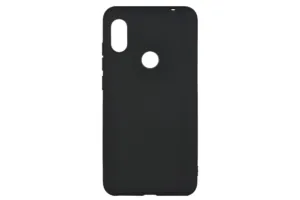 2E Basic Case for Xiaomi Redmi Note 6 Pro, Soft touch, Black