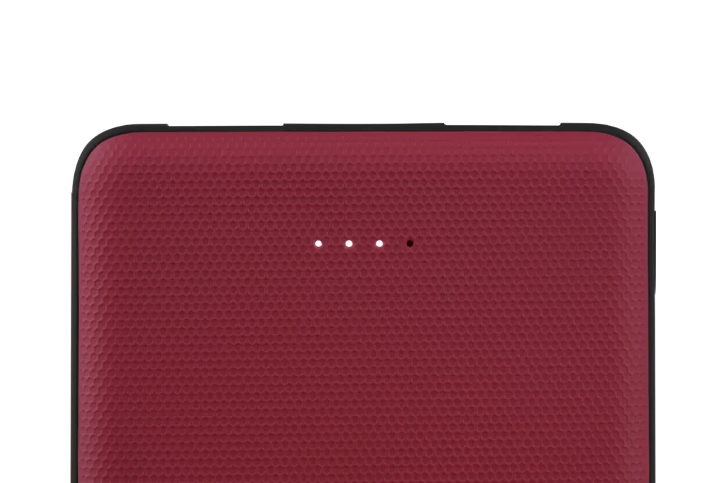 Power Bank 2Е SOTA series Slim 10000 mAh Red
