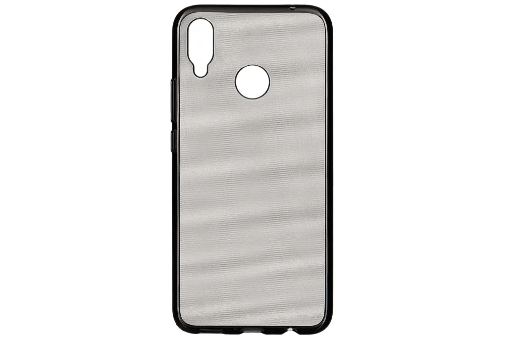 2E Basic Case for Huawei P Smart+, Crystal , Black