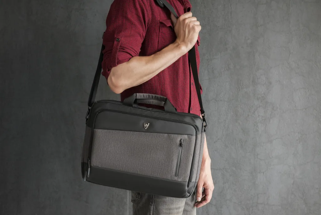 Laptop bag 2E CBN9085GB, Slant 16″, Grey