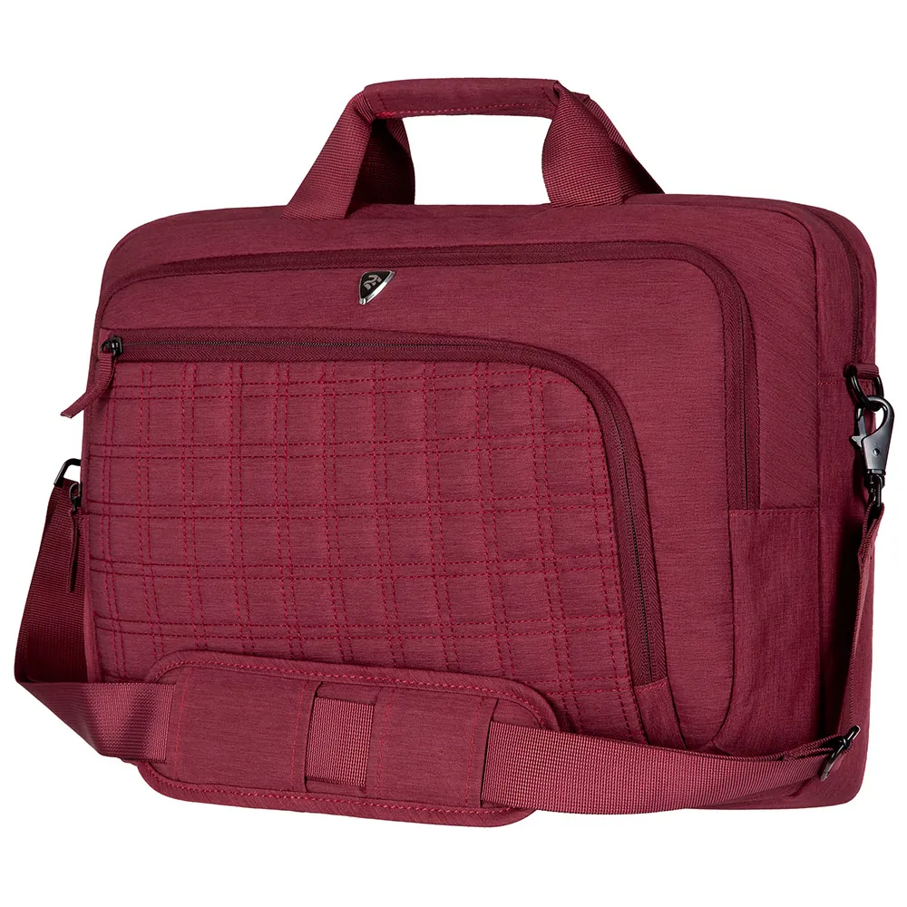 Laptop Bag 2E CBN9198BG, CrossSquares 16″, Burgundy