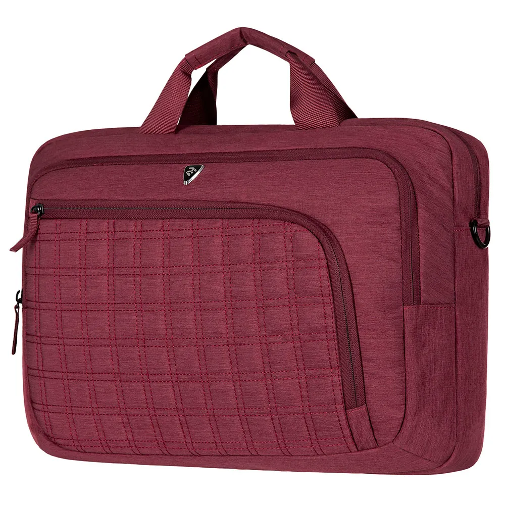 Laptop Bag 2E CBN9198BG, CrossSquares 16″, Burgundy