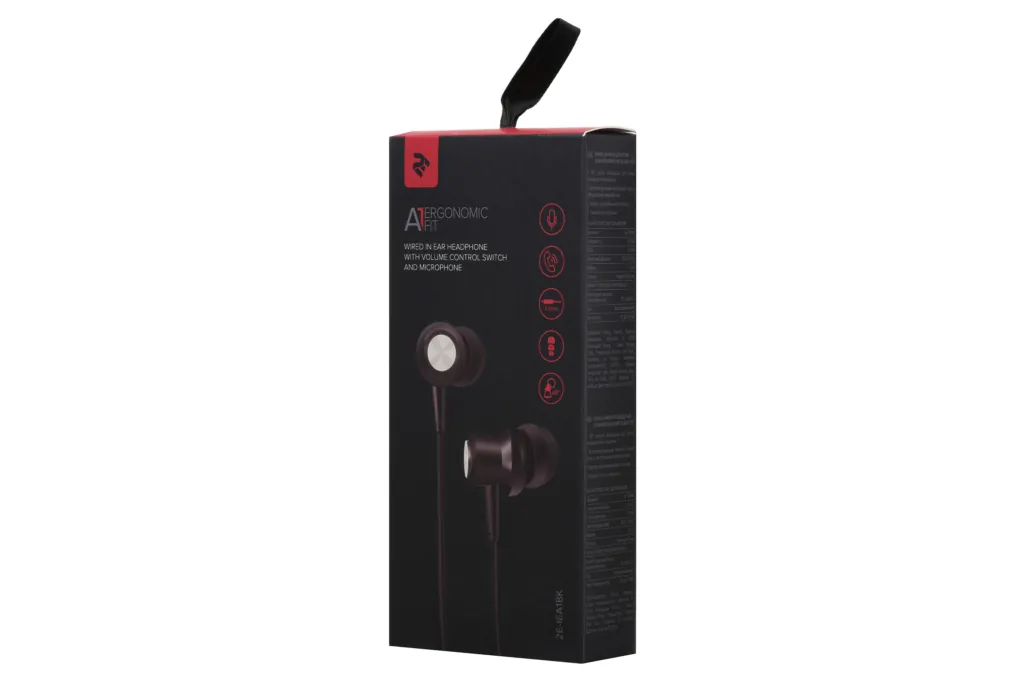 Наушники 2E A1 ErgonomicFit, Black