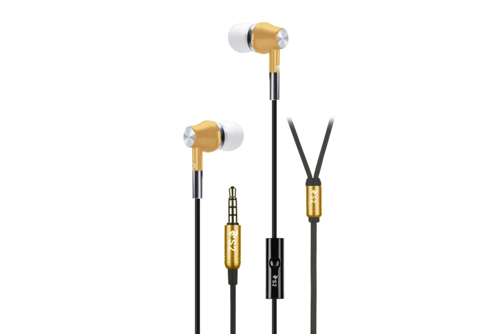 Наушники 2E S2 Metal Skin, Gold