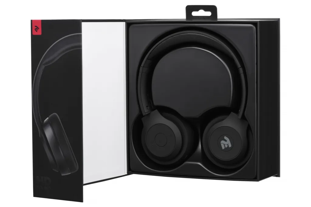 Headphones 2E V3 HD Wireless, Black