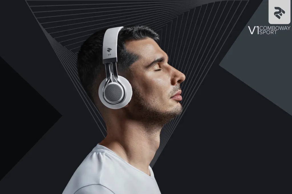 Навушники 2E V1 ComboWay ExtraBass, White