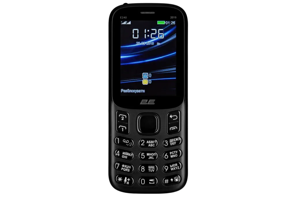 2E Мобільний телефон E240 2019 2SIM Black