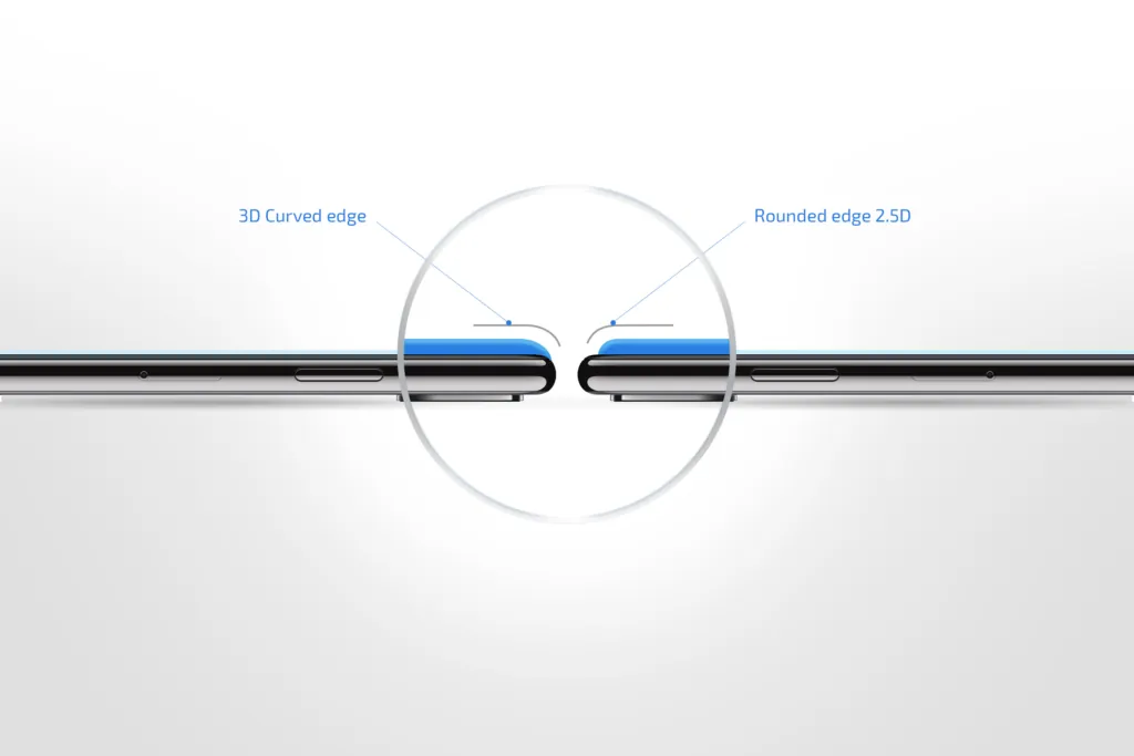 Захисне скло 2E Samsung Galaxy A8 2018, 3D black border EG