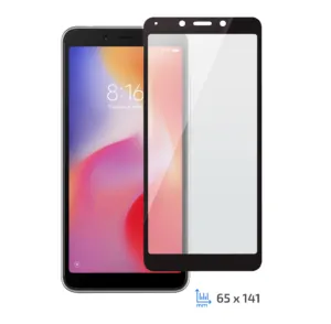 2E Захисне скло для Redmi 6/6A (2.5D FG)[Black border]