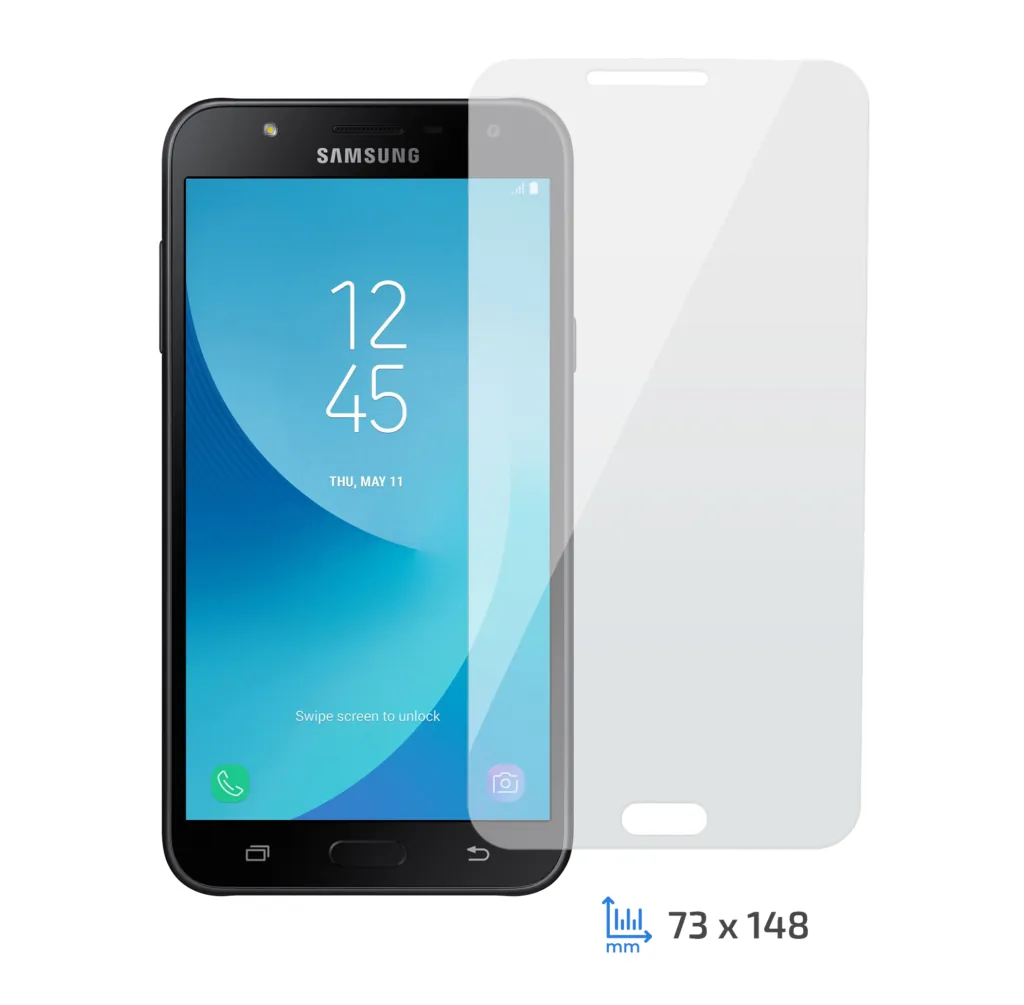 Protective Glass 2E Samsung J7 Neo, 2,5D clear