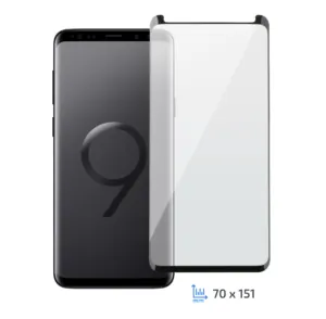 Protective Glass 2E Samsung S9+, 3D black border FG