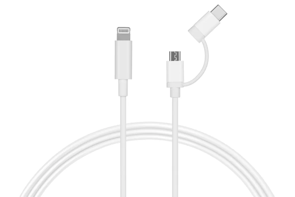 2E Cable USB to Micro+Type C