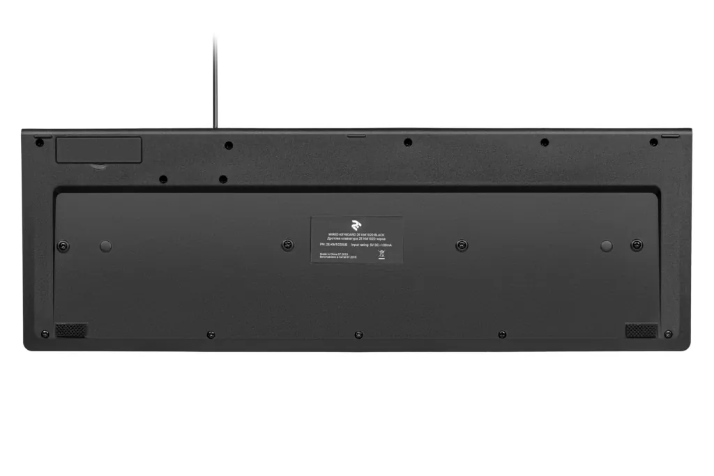 Keyboard 2E KM1020 Slim Black