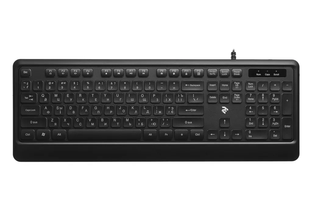 Клавіатура 2E KS110 Illuminated Black