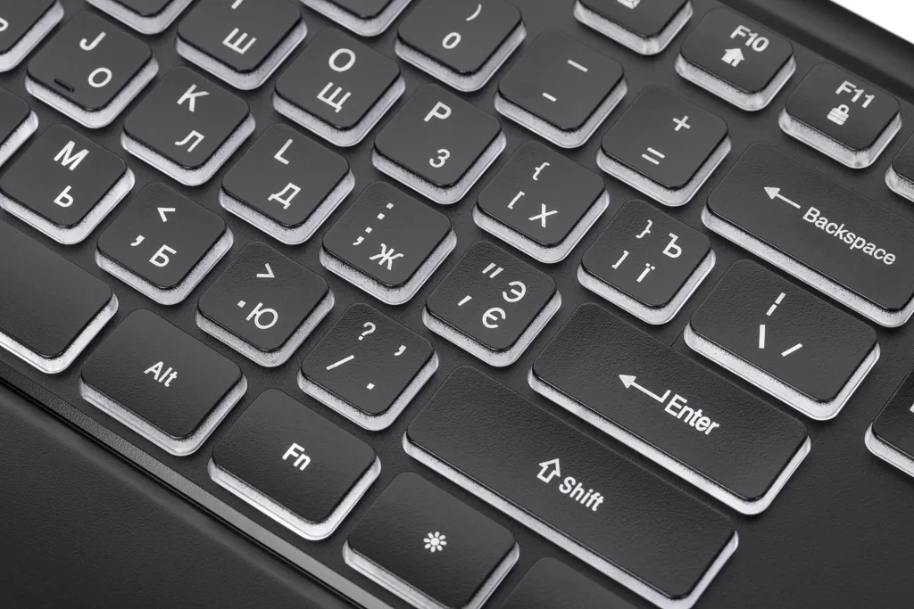 Клавіатура 2E KS110 Illuminated Black