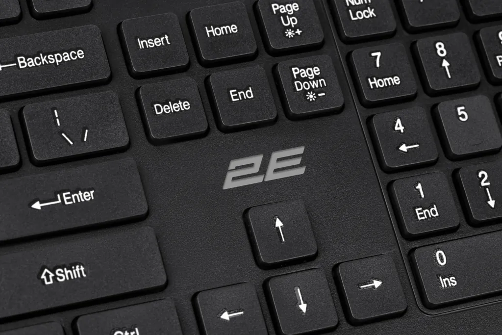 2E Keyboard KS210 Slim WL Black