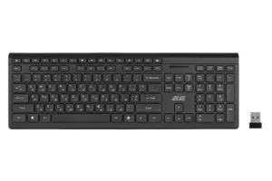 2E Keyboard KS210 Slim WL Black