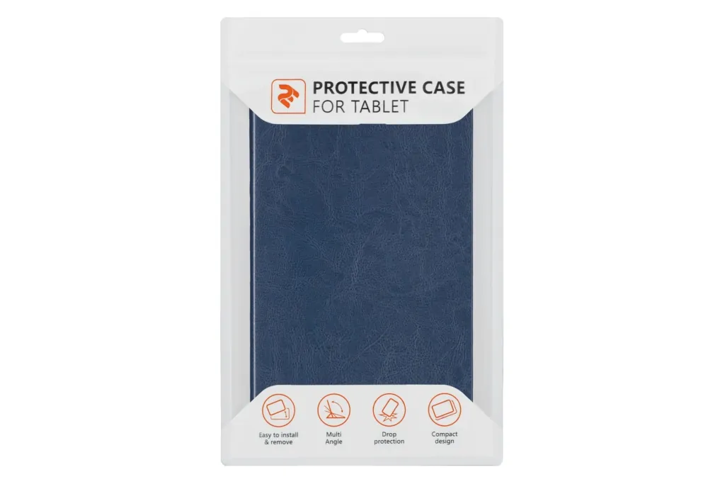 2Е Basic Case for Samsung Galaxy Tab S5e 10.5″, Retro, Navy