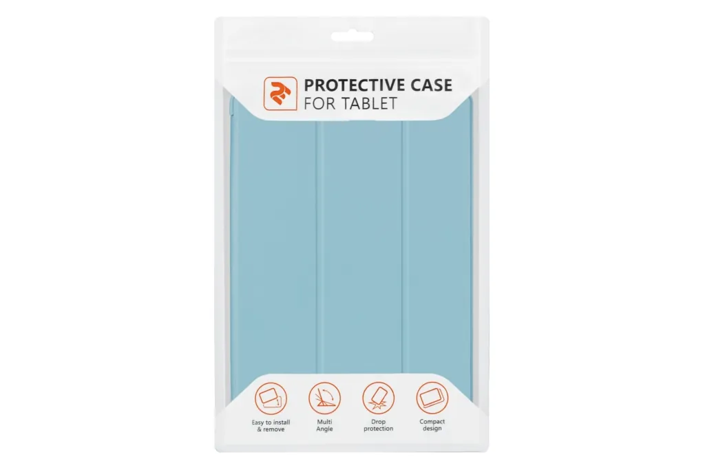 2Е Basic Case for Apple iPad 9.7″ 2017/2018, Flex, Light blue