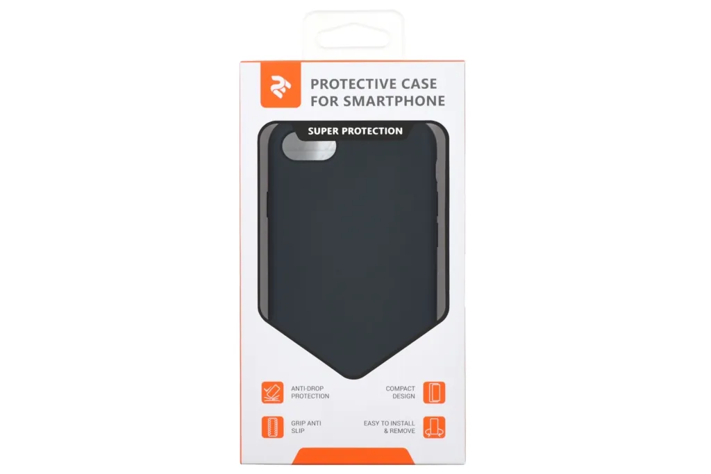 2Е Case for Apple iPhone 7/8, Liquid Silicone, Carbon Grey