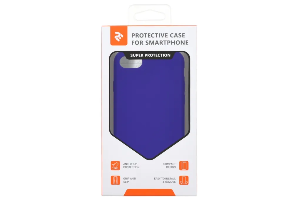 2Е Case for Apple iPhone 7/8, Liquid Silicone, Deep Purple