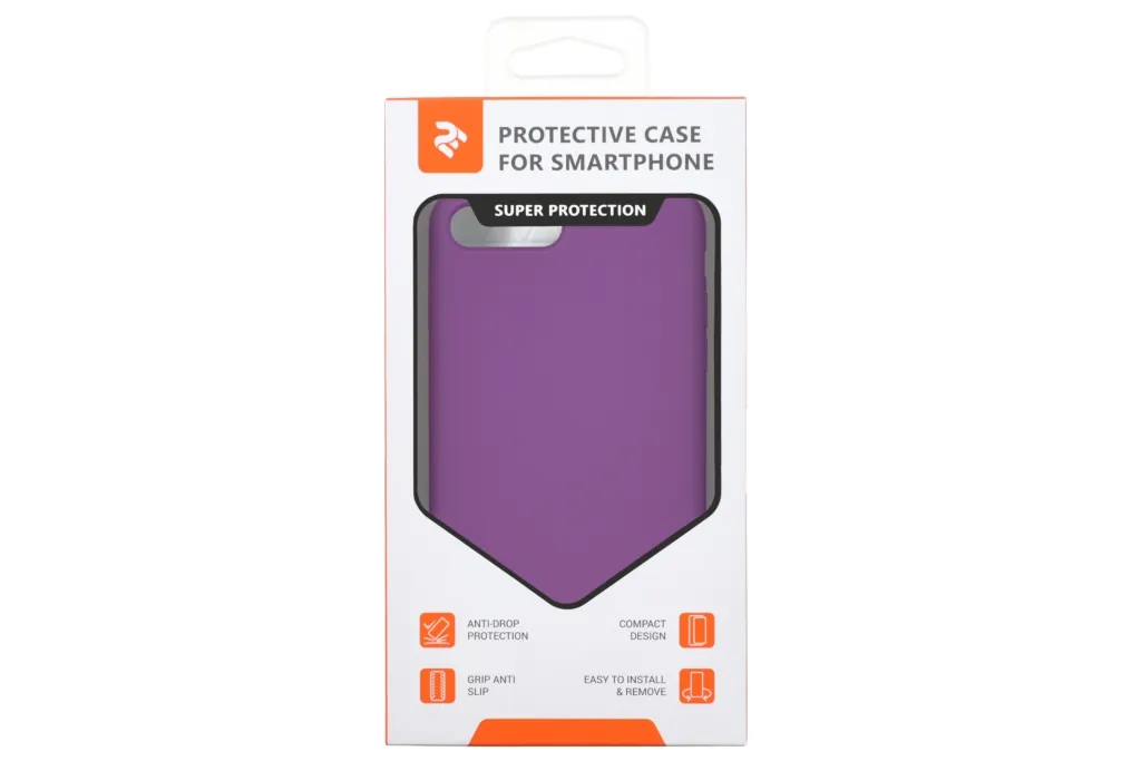 2Е Case for Apple iPhone 7/8 Plus, Liquid Silicone, Purple