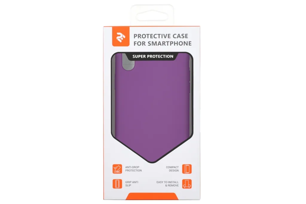 2Е Case for Apple iPhone XR, Liquid Silicone, Purple