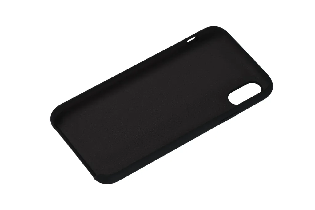 2Е Case for Apple iPhone XS, Liquid Silicone, Black