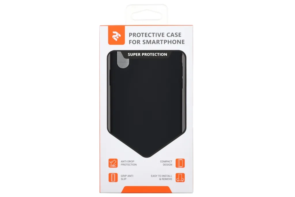 2Е Case for Apple iPhone XS, Liquid Silicone, Black
