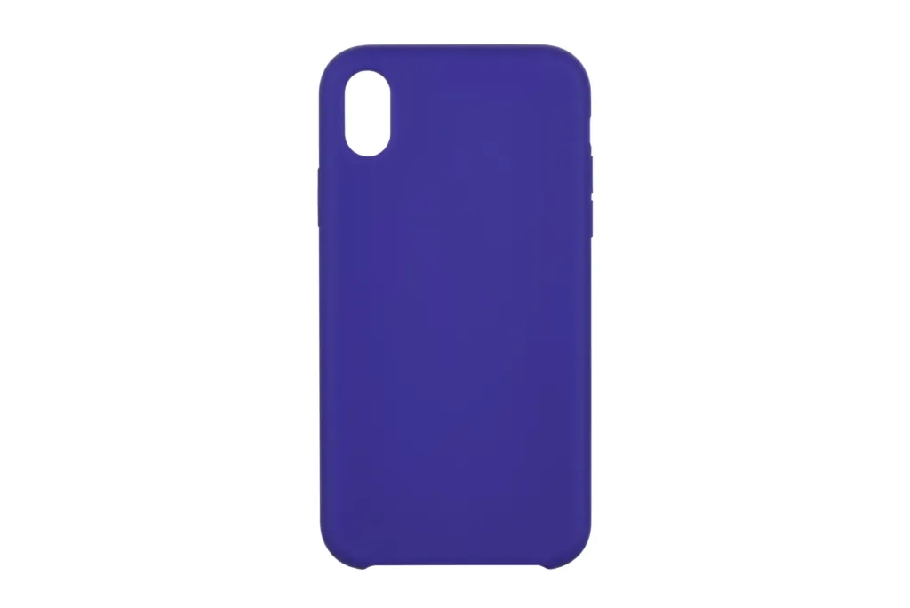 2Е Case for Apple iPhone XS, Liquid Silicone, Deep Purple