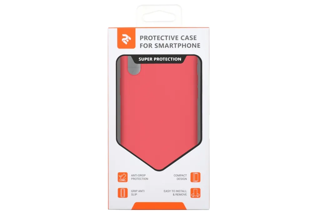 2Е Case for Apple iPhone XS, Liquid Silicone, Rose Red