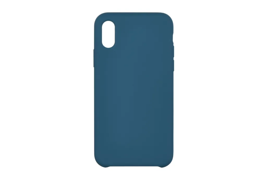 2Е Case for Apple iPhone XS, Liquid Silicone, Starblue