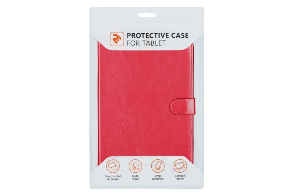 2E Universal Case for Tablets up to 9-10″, Deep Red