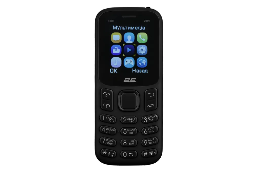 Мобильный телефон 2E E180 2019 DualSim Black