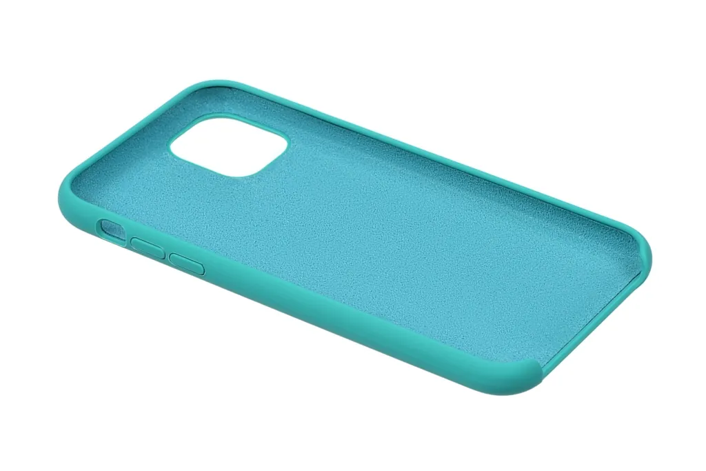 2Е Case for Apple iPhone 11 Pro Max, Liquid Silicone, Dark Green