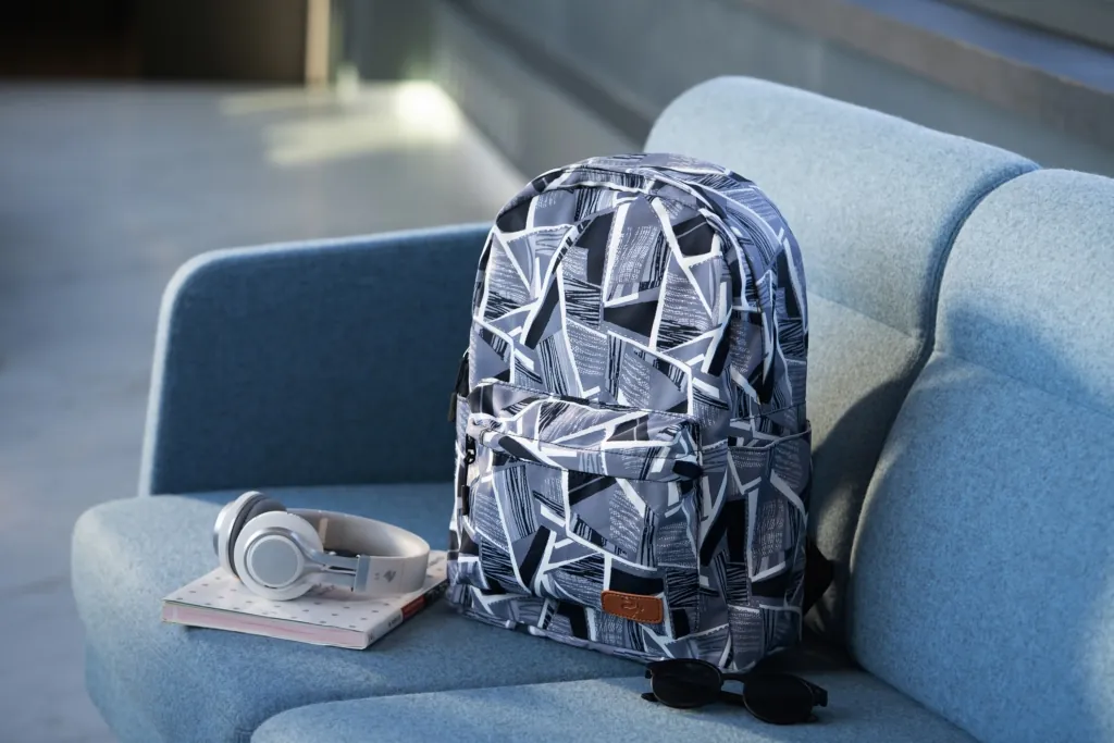 Рюкзак для ноутбука 2E BPT6114GA, TeensPack Absrtraction 13″, Grey